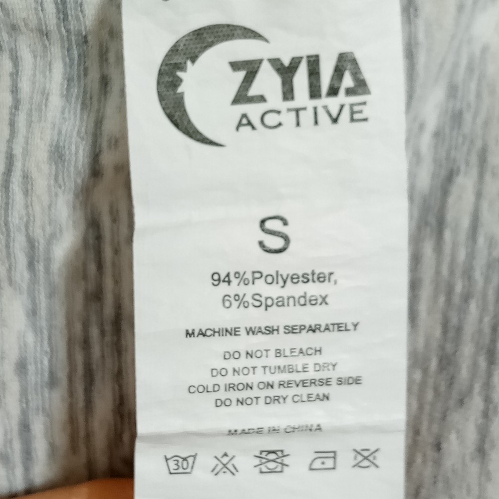 Zyia Active Split Back Long Sleeve Active Top In … - image 6